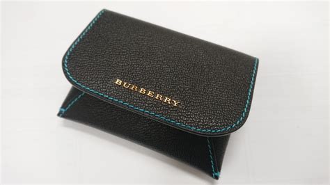 burberry mayfield leather card case set|Haymarket Mayfield Leather Card Case Set In Black/gold.